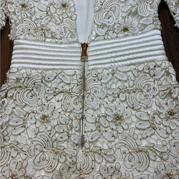 Zhivago Bridal Lace Dress, Originally $850, Size US 4 - Picture 9 of 11